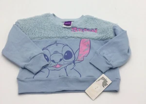 Stitch Kleinkind Sweatshirt mit Rundhalsausschnitt, blau, Größe 5 - Bild 1 von 3