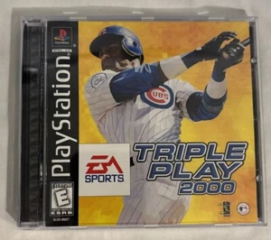 Triple Play 2000 (Sony PlayStation 1, 1999) - CIB - Disc Resur.- Writing on Disc - Bild 1 von 4