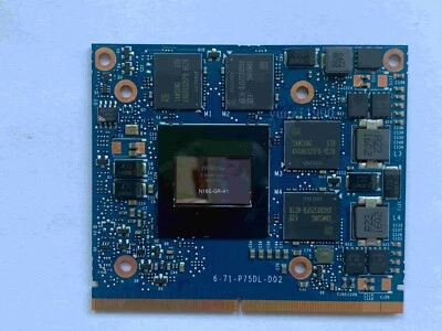 For Nvidia GeForce GTX 965M 4GB Vide Graphics GPU Card N16E-GR-A1 MXM3.0 Type A - Image 1 of 3