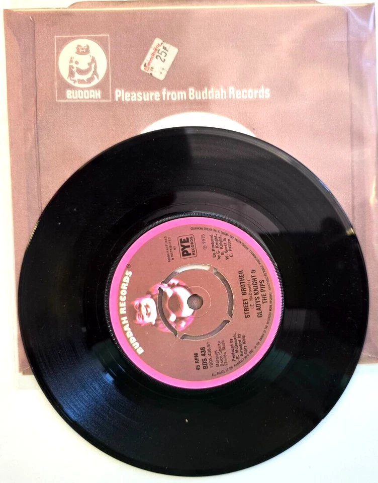 Gladys Knight And The Pips Part Time Love / Street Brother 7" vinyl record 1975 - Image 1 of 4