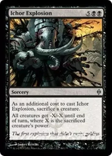 ICHOR EXPLOSION New Phyrexia MTG Black Sorcery Un - Image 1 of 1