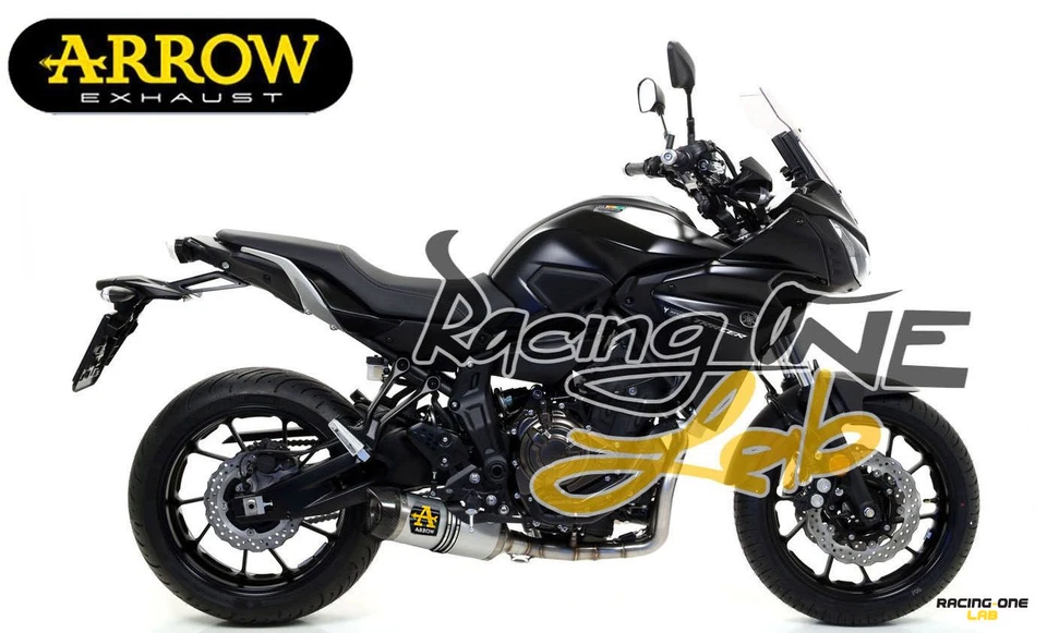 SCARICO COMPLETO ARROW CON KAT E TERMINALE ALLUMINIO YAMAHA PER TRACER 7 21-24 - Immagine 1 di 1