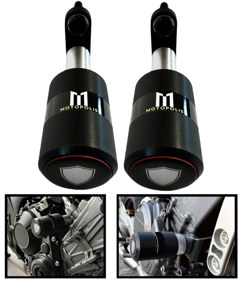 KAWASAKI Z750 Z 750 S 2004-2006 - TAMPONI PARACARENA PARATELAIO CRASH PADS - Imagem 1 de 4