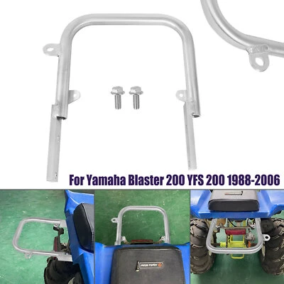 For Yamaha Blaster 200 YFS 200 Grab Bar Rear Bumper Aluminum 1988-2006 Sliver Foto 1 de 4