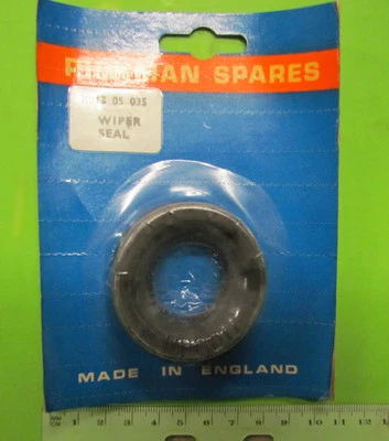 Sello limpiaparabrisas de horquilla Rickman NOS Zundapp 125 MX y seis días MP 600 p/n R013 05 035 Foto 1 de 4