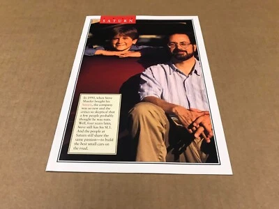 Vintage 1994 11- Page Saturn Brochure - SL1/SL2/SC1/SC2 - Image 1 of 4