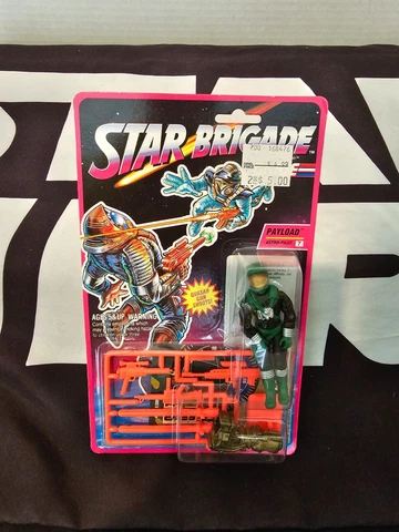 Payload Astro-Pilot #7 1993 G.I. JOE COBRA Star Brigade MOC NEW Sealed Cover