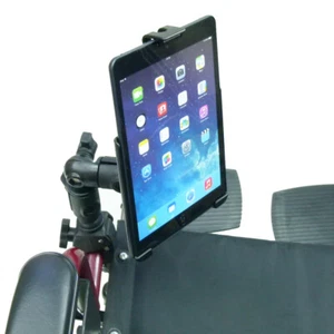 Wheelchair Mount & Model Specific Cradle for iPad Mini 2019 - Picture 1 of 8