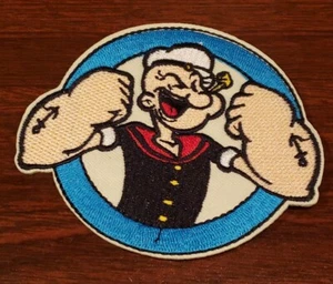 Popeye the Sailor Man Embroidered Iron on Sew-On Patch Cartoon Character 0028 - Picture 1 of 4
