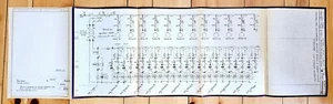Killington Ski Blueprint 1969 impianto elettrico sollevatore gondola Vermont - Foto 1 di 9