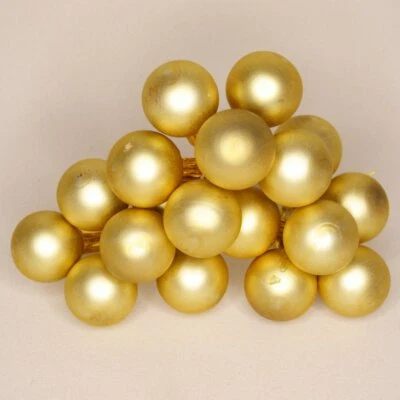 36 Piezas Vintage Vidrio Navidad Alambre Vástago 1 1/4" Bola (Elige Color) #50800405 Foto 1 de 2