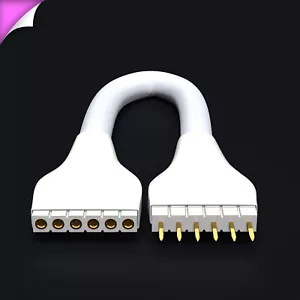 CORNER Piece | Short Spacer Cable | for Philips Hue Lightstrip Plus V3 | R - Picture 1 of 27
