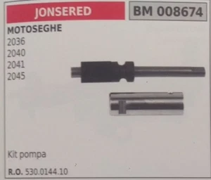 530014410 POMPA OLIO kit riparazione MOTOSEGA JONSERED 2036 2040 2041 2045 - Picture 1 of 1