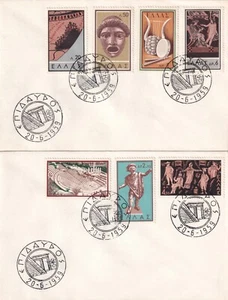 Teatro Grecia 1959 Yvert 685/91 FDC (41) - Imagen 1 de 1