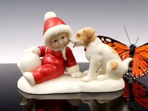 Department 56 Snowbabies Babies Best Friend Figurine Babies Of The Farm - Picture 1 of 17