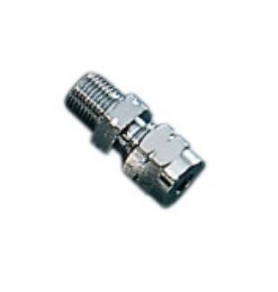 Drag Specialties Chrome Rocker Oil Line Tube Fitting DS-246050 - Imagem 1 de 1