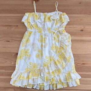 BABY GAP Daisy Chain Yellow Floral Sun Dress Size 4T