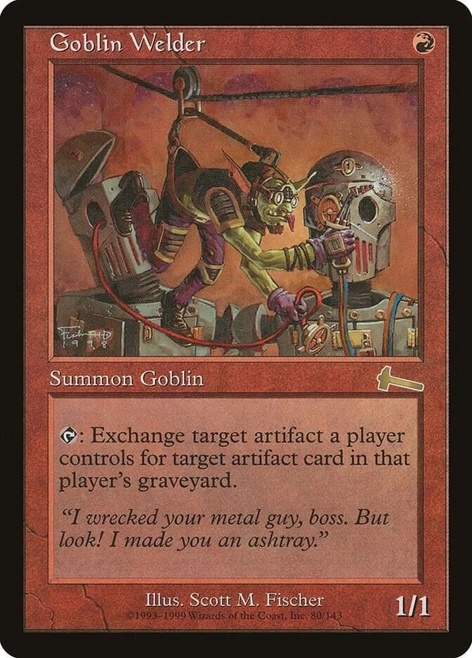 Goblin Welder ~ Urza's Legacy [Near Mint][Magic MTG] - Image 1 of 1