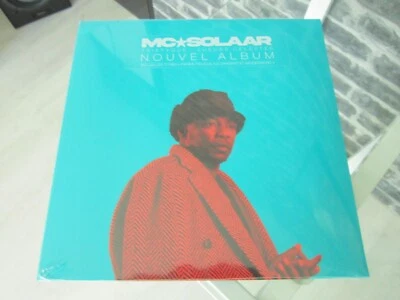 Vinyle LP 12" MC Solaar - Triptyque : Lueurs Célestes. Vinyle Transparent Clear. - Photo 1/2