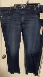 Men's S61 Relaxed Fit Jeans Signature by Levi Strauss & Co. Big & Tall Sz 50x30 - Picture 1 of 14