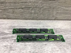 LOT OF 2 M300901JP2B MEMORY MODULES 30-PIN D4X609 T14 - Picture 1 of 2