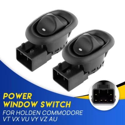 Pair of Rear Electric Power Window Switch For Holden Commodore VT VX VU VY VZ - image 1 of 4