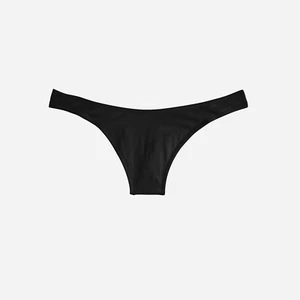 J Crew Women's 1989 high-leg bikini bottom XXL Black - Picture 1 of 6