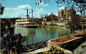 Postal De Colección Disney World Cruising the Rivers of America Almirante Joe Fowler - Imagen 1 de 2