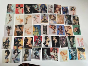 TRADING CARDS OLIVIA CLEAR ANNO 1997 set di 90 COMPLETO - Foto 1 di 2