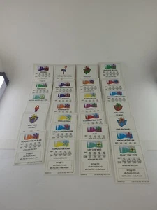The Grinch Whoville-opoly Monopoly Replacement Pieces 27 Land Cards - Picture 1 of 5