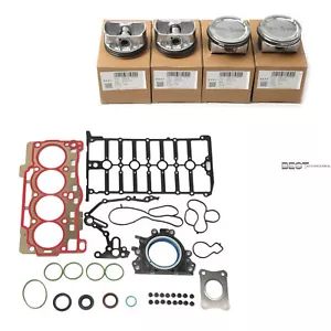 Engine Rebuild Pistons Gaskets Kit Fit For 04E107065BJ Seat CADDY GOLF JETTA - Picture 1 of 9