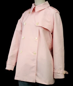 LAUREN Ralph Lauren Fatyela Pink Fall Midi Coat Jacket ~ Women's Size L - Picture 1 of 10