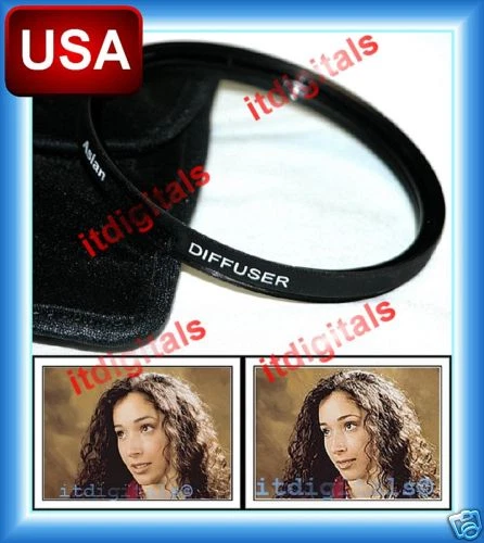 55mm Soft Focus Diffuser Lens Filter D#1 No.1 For portraits Wedding Film Digital - Image 1 of 1