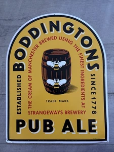 Vintage Boddingtons Pub Ale Bar Sign - Picture 1 of 7