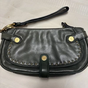 COLE HAAN Collection Olive Leather bag Purse Satchel Olive - Picture 1 of 9