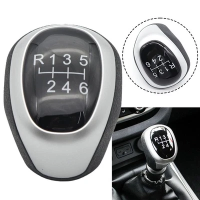 6 Speed Shift Knob 6 Speed Gear Shift Knob High Quality Material Luxurious Feel - Image 1 of 4