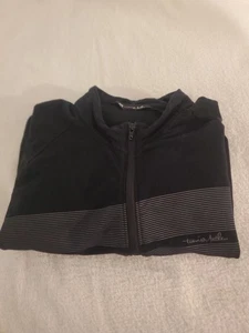 Camisa pulóver de golf Travis Mathew para hombre XL negra manga larga media cremallera - Imagen 1 de 16