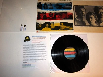 The Police Synchronicity 1st QUIEX '83 Analog Mint ARCHIVE MASTER Ultrasonic CLN - Image 1 of 4