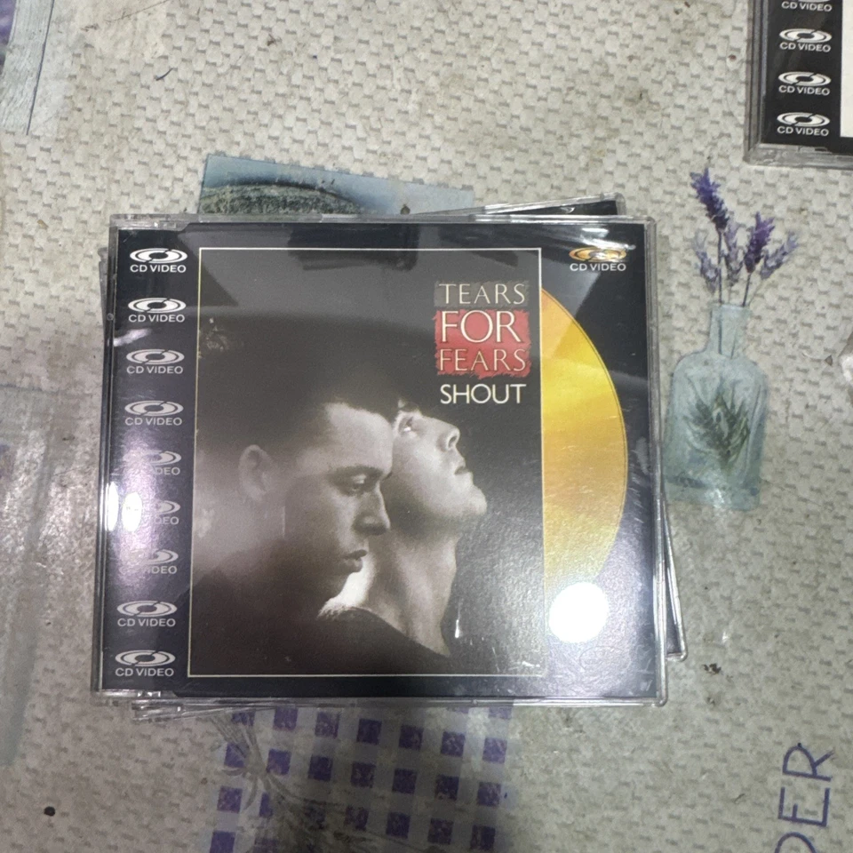 Tears For Fears: Shout (Rare UK 4 track CD VIDEO) 1988 (PAL) - Изображение 1 из 4