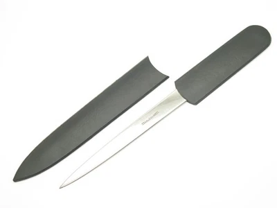 Vtg '60s Black Seki Japan Stainless Steel Gentleman 8.75" Desk Letter Opener - Image 1 of 4