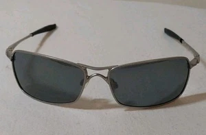 Oakley Crosshair 2.0 Lead Black Iridium Polarized Lens OO4044-03 Wire RARE READ - Bild 1 von 24