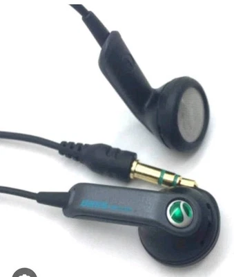 Genuine Sony Ericsson HPM-64 Headphones for K660i K750i K770i K800i K850i Black - Image 1 of 4