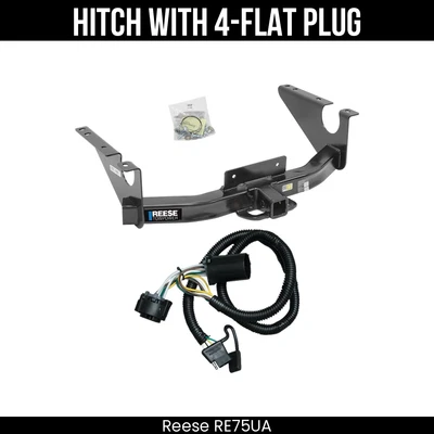 Enganche de remolque Reese + cableado de 4 vías para Dodge Ram 1500 09-18 19-24 Classic 96948 Foto 1 de 4