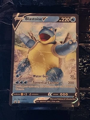 Blastoise V SWSH101 SWSH: Sword & Shield Promo Cards Holo - Image 1 of 2