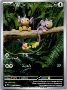 Aipom - Illustration Rare SV04: Paradox Rift 211/182 NM - Picture 1 of 2