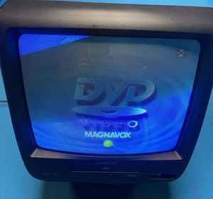 Magnavox CD130MW9 13" SDTV DVD Working Great No Remote Tested - Picture 1 of 4