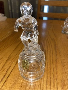 Crystal SOCCER player statue BOY Moments of pride Germany Princess House - Picture 1 of 5