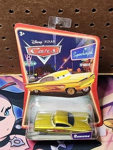 2007 Disney Pixar Cars - YELLOW GOLD RAMONE Supercharged - 1:55 Diecast - Picture 1 of 5