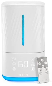 Miko Humidifier Ultrasonic Top Fill 4L Smart Air Humidifier Cool and Warm Mist  - Picture 1 of 12