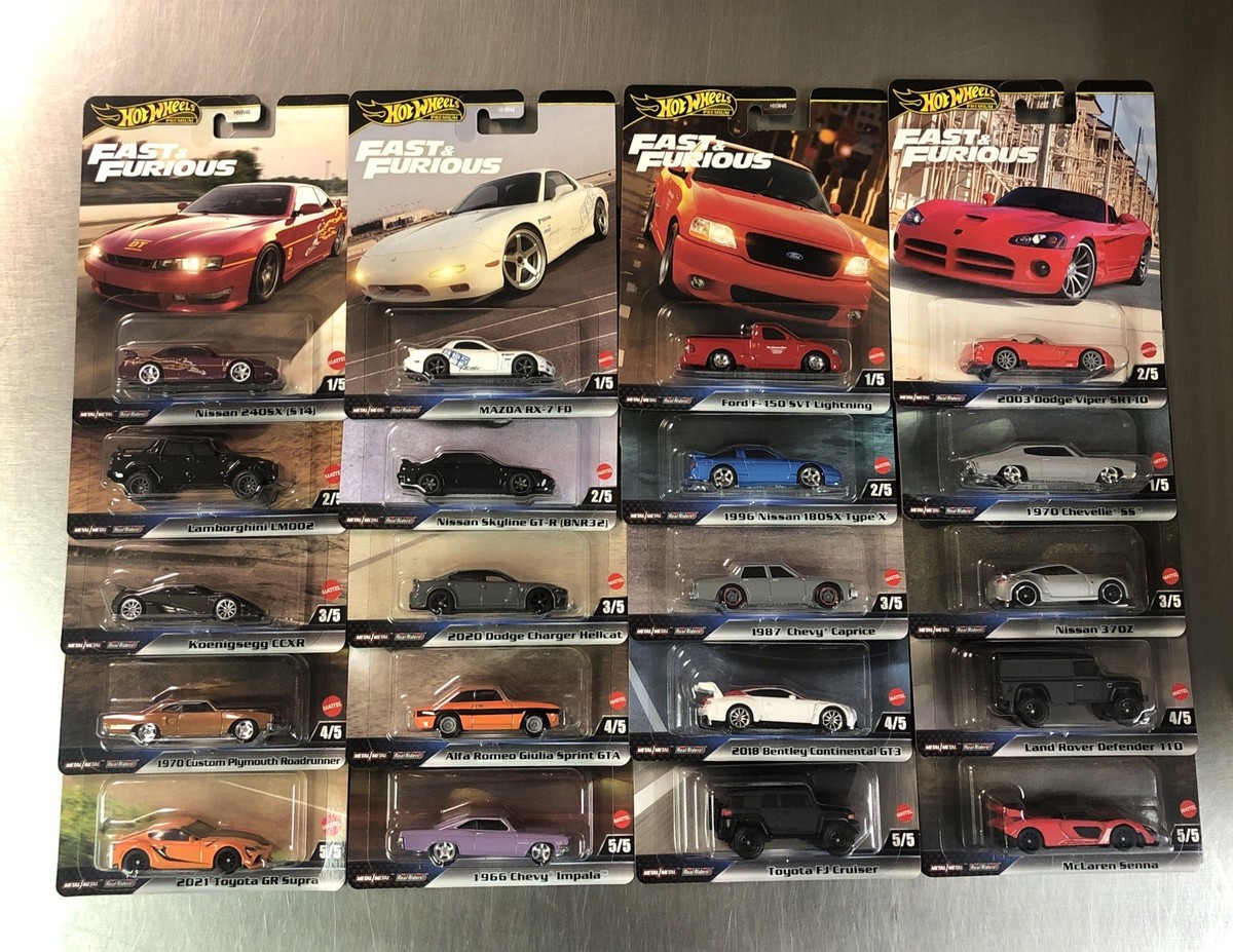 【コンプリート】Hotwheels FAST&FURIOUS Hot Wheels 1:64 Fast & Furious Themed Asst 2025 Mix K